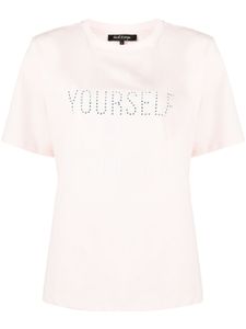 tout a coup t-shirt à slogan imprimé - Rose