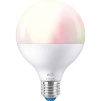 WiZ 08720169072275 LED-lamp Energielabel F (A - G) E27 Globe 11 W = 75 W Warmwit tot koudwit (Ø x h) 95 mm x 139 mm Besturing via App 1 stuk(s) - thumbnail