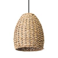 ETH Rotan hanglamp Lara Ø 23cm dicht 05-HL4007-30 - thumbnail