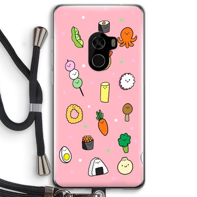 Happy bento friends: Xiaomi Mi Mix 2 Transparant Hoesje met koord