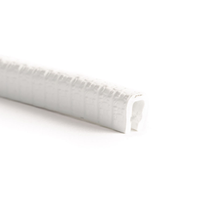 PVC kantafwerkprofiel 0.5-2.0 mm wit - stuk a 1 meter