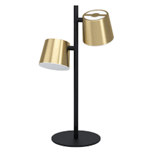 Eglo Tafellamp Altamira GU10 zwart/goud