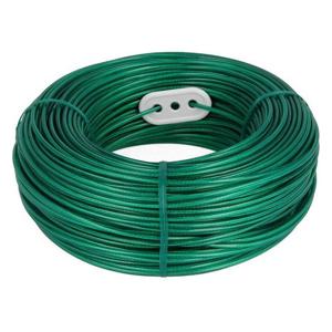 Tomado-Metaltex waslijn met stalen kern 80 cm groen