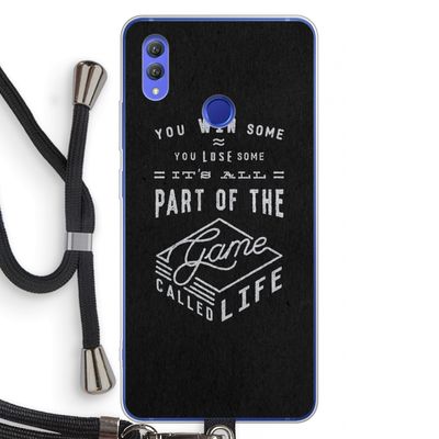 Life: Honor Note 10 Transparant Hoesje met koord