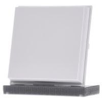 029666  - Cover plate for switch/push button white 029666 - thumbnail