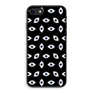 Eyes pattern: iPhone SE 2020 Biologisch afbreekbaar hoesje