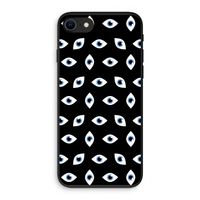 Eyes pattern: iPhone SE 2020 Biologisch afbreekbaar hoesje