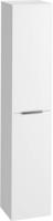 Saqu Lima hoge kast met chromen greep 35x32x180cm glans wit Saqu Lima hoge kast met chromen greep 35x32x180cm glans wit