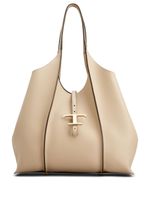 Tod's T Timeless leather tote bag - Tons neutres - thumbnail