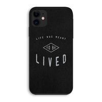 To be lived: iPhone 11 Biologisch afbreekbaar hoesje