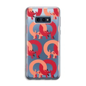 Dogs: Samsung Galaxy S10e Transparant Hoesje