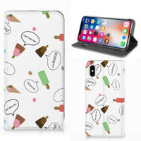 Apple iPhone Xs Max Flip Style Cover IJsjes - thumbnail