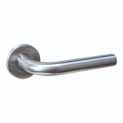 Intersteel Deurkruk Q 02 op rozet verdekt ø52x6mm RVS