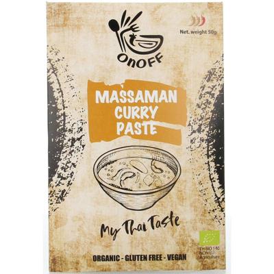Onoff Thaise massaman currypasta bio