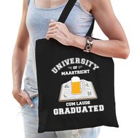 Studenten verkleed tas zwart university of Maastricht voor dames