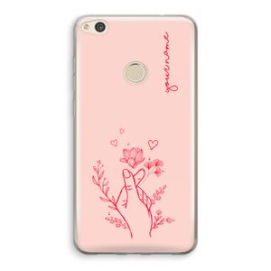 Giving Flowers: Huawei Ascend P8 Lite (2017) Transparant Hoesje