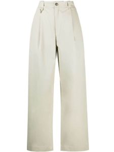 EYTYS pantalon chino à coupe ample - Tons neutres