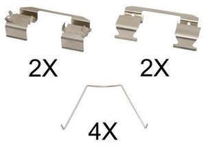Accessoireset, schijfremblok 1743Q