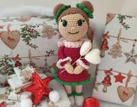 Haakpatroon byClaire Kerstmeisje Iris