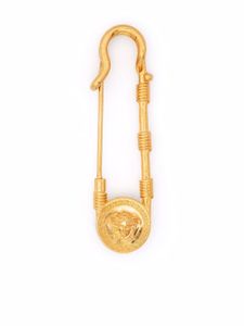 Versace broche Safety-Pin Medusa - Or