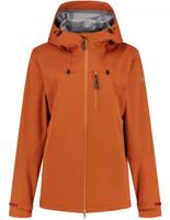 Blue loop W Virga Shell Rainjacket Dames Regenjas Rust L