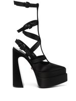 Versace escarpins Aevitas 175 mm à plateforme - Noir