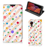 Samsung Galaxy Xcover 5 Hoesje met Magneet Dots