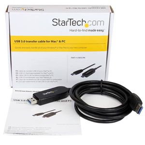 StarTech.com USB 3.0 data transfer kabel voor Mac en Windows