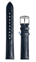 Horlogeband Hamilton H690134103 Leder Blauw 18mm