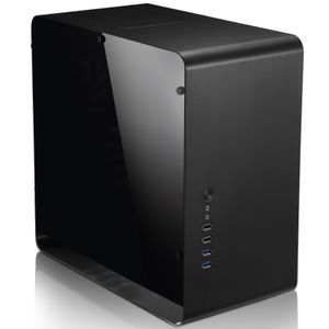 Jonsbo 01.UMX3BK.01 Micro-tower PC-behuizing, Gaming-behuizing Zwart