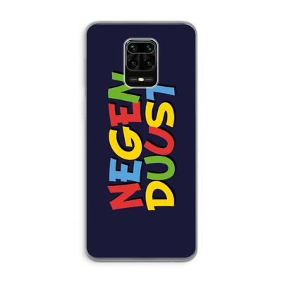 90's One: Xiaomi Redmi Note 9 Pro Transparant Hoesje