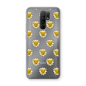 Leeuwenkoppen: Xiaomi Redmi 9 Transparant Hoesje