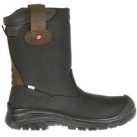 Sixton Peak 81411-06 Ranch Laars Hdry Hoog S3 KN +ESD | Zwart/Bruin | Maat 42 - 00.091.125.42