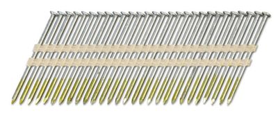 Spijkers rond-kop 2.8x50 mm 21° geringd blank