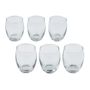 Alpina Drinkglazen - 6x stuks - 350 ml - glas - waterglazen - sapglazen