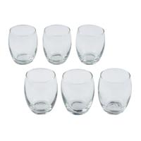 Alpina Drinkglazen - 6x stuks - 350 ml - glas - waterglazen - sapglazen