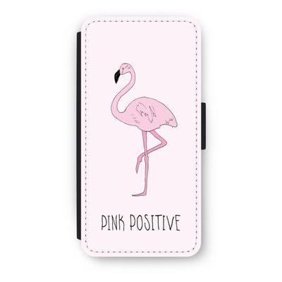 Pink positive: iPhone SE 2020 Flip Hoesje