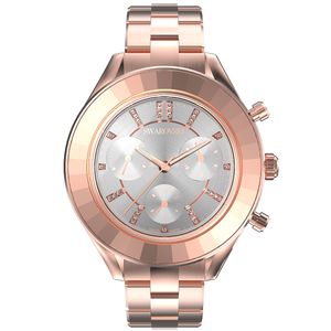 Swarovski 5612194 Horloge Octea Lux Sport rose-en zilverkleurig-wit 39 mm