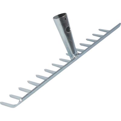Tuinhark - 14 tanden - verzinkt - 35 cm - zonder steel