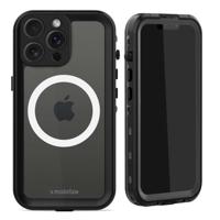 Mobilize MagSafe Compatible Waterproof Case Apple iPhone 15 Pro Max Clear/Black