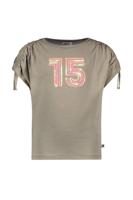 Like Flo Meisjes t-shirt slub - Army groen - thumbnail