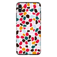 Colored Giraffe: iPhone XS Max Tough Case