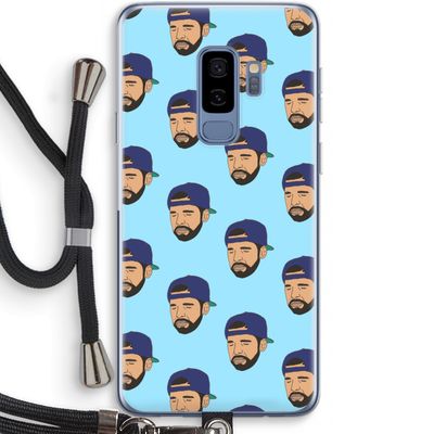 Drake Away: Samsung Galaxy S9 Plus Transparant Hoesje met koord
