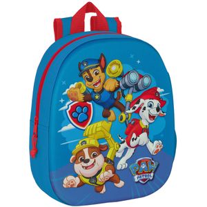 PAW Patrol Rugzak, 3D Team - 33 x 27 x 10 cm - Polyester