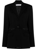 JW Anderson blazer oversize à détails de découpes - Noir