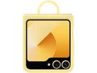 Samsung EF-PF741TYEGWW Samsung Silicone Cover with Ring Galaxy Z Flip6 Yellow