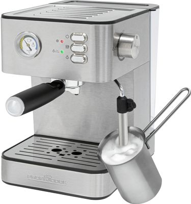 Profi Cook PC-ES 1209 Espressomachine met filterhouder RVS 850 W