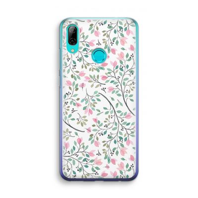 Sierlijke bloemen: Huawei P Smart (2019) Transparant Hoesje