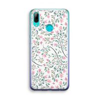 Sierlijke bloemen: Huawei P Smart (2019) Transparant Hoesje