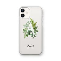 Green Brush: iPhone 12 Transparant Hoesje